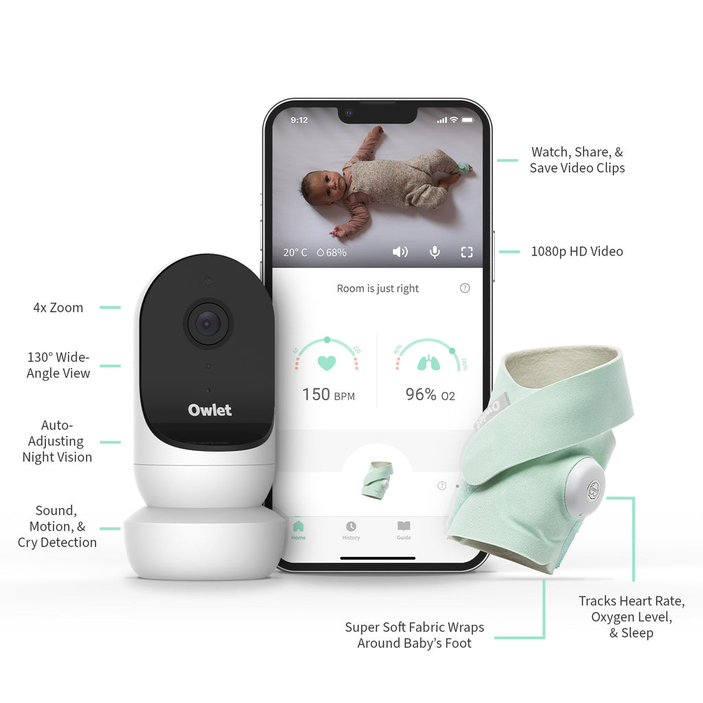 Owlet Smart Sock 2 ベビーモニター　酸素飽和度モニター