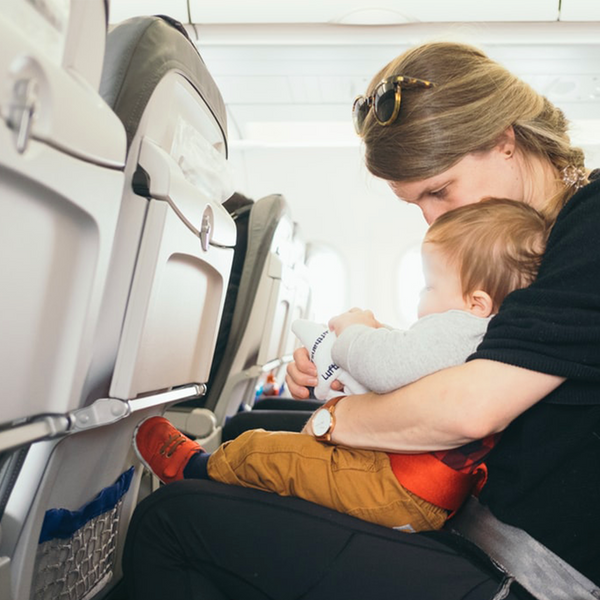 Top tips for flying with a baby