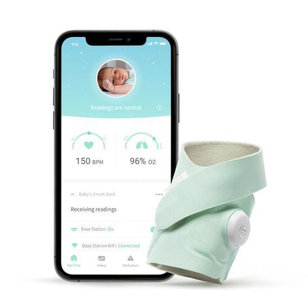 Owlet Smart Sock 3 with Mobile Device Application