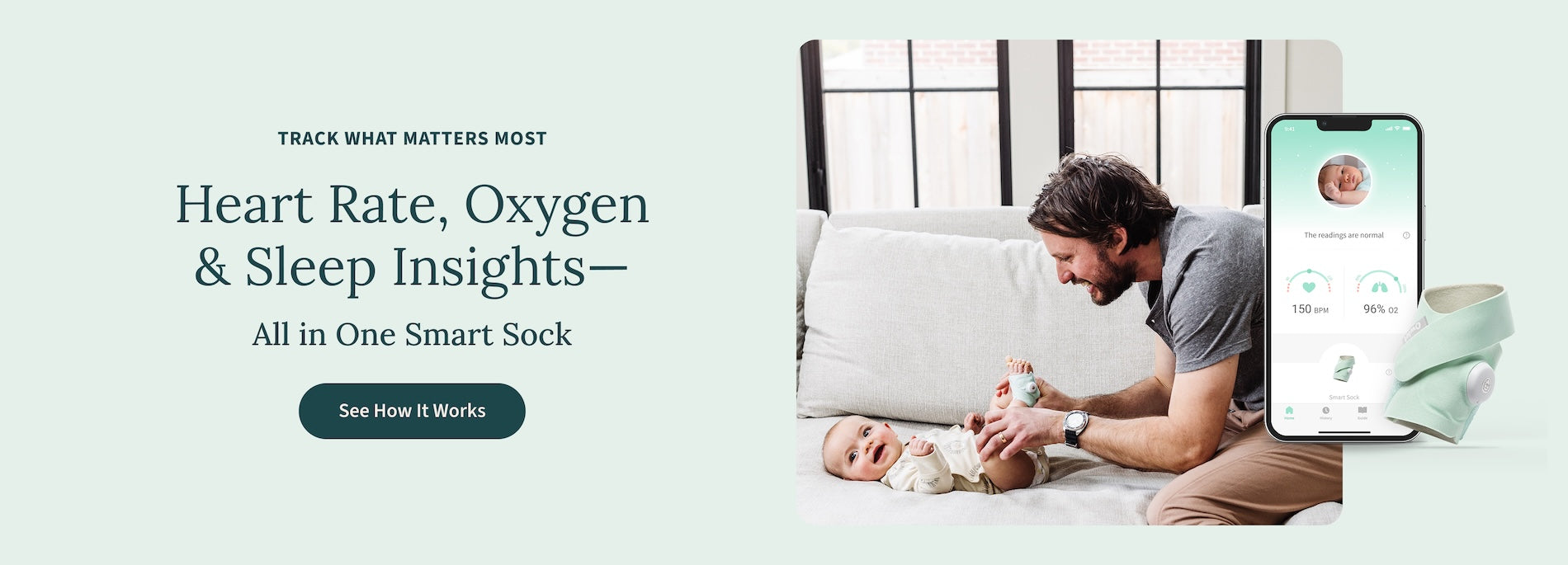 Baby Heart Rate & Oxygen Monitor – Owlet Australia