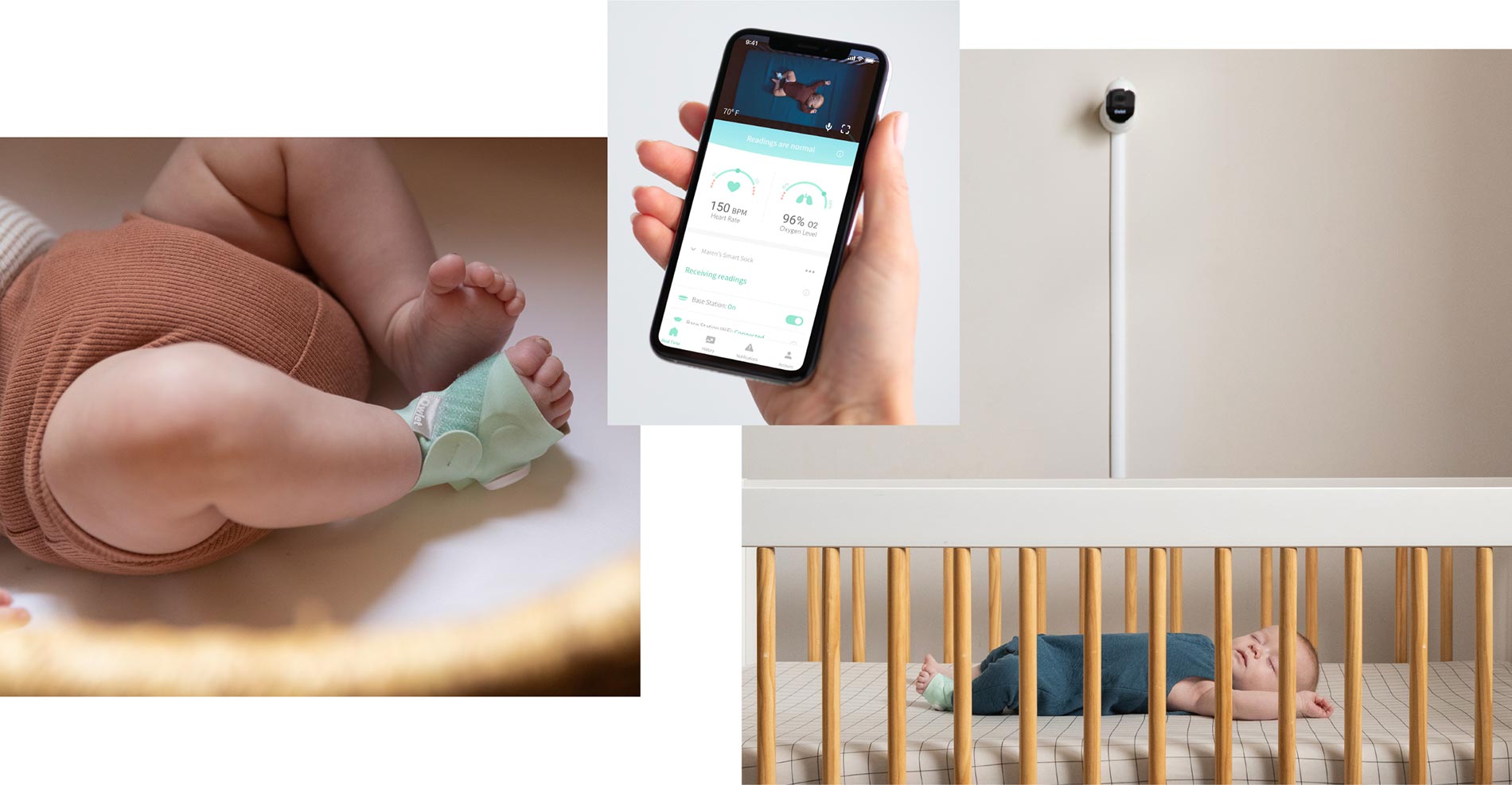baby sleep tracker app and oxygen monitor