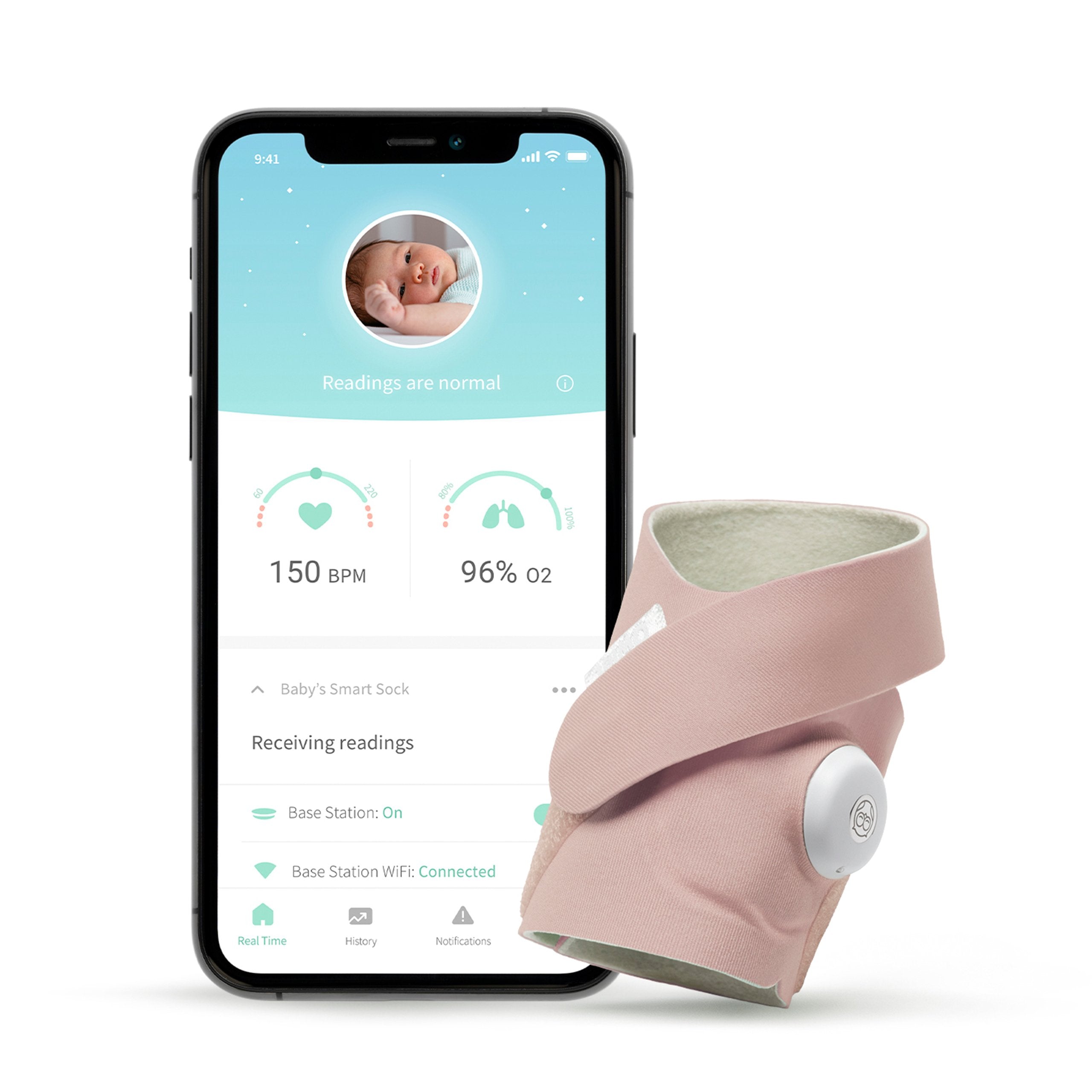 Smart Sock Baby Monitor – Owlet Australia